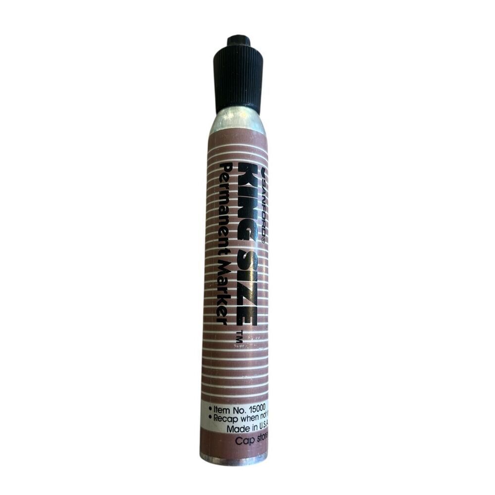 Vintage Sanford King size permanent marker black
